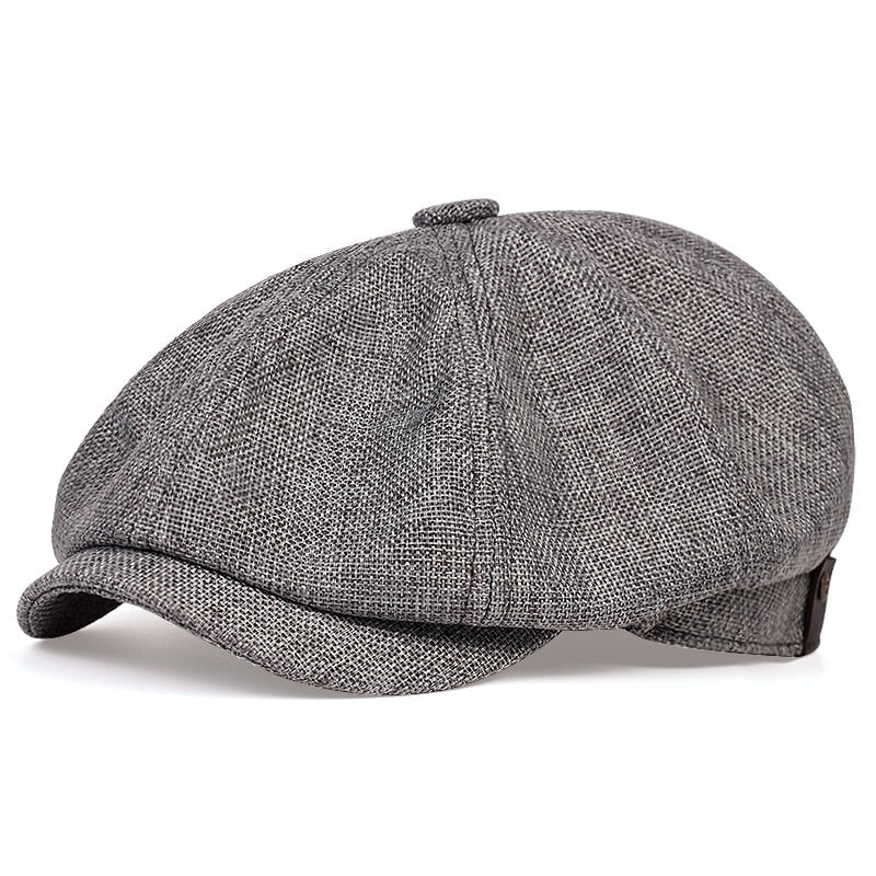 2020 New men's casual newsboy hat spring and autumn retro beret hat wild casual