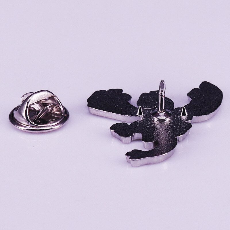 Cute Elf Rockia Brooch Popular Game Badge