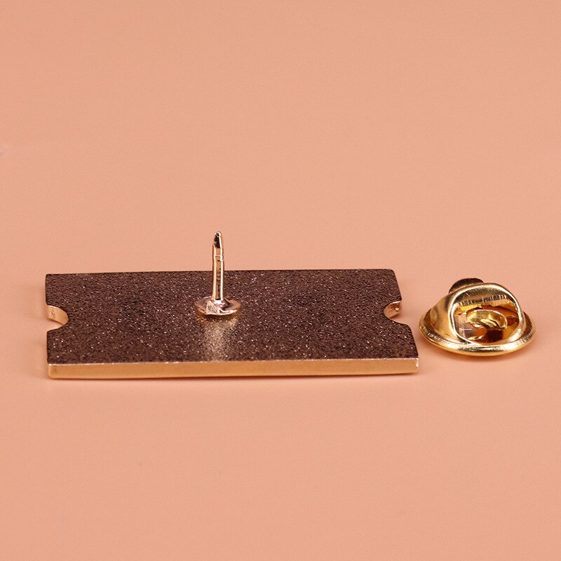 Magic Station Brooch One-way Ticket Badge