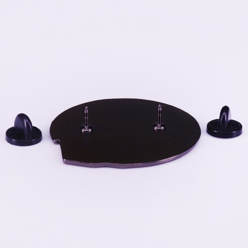 Faceless man and oil house brooch decoration accessories for anime lovers