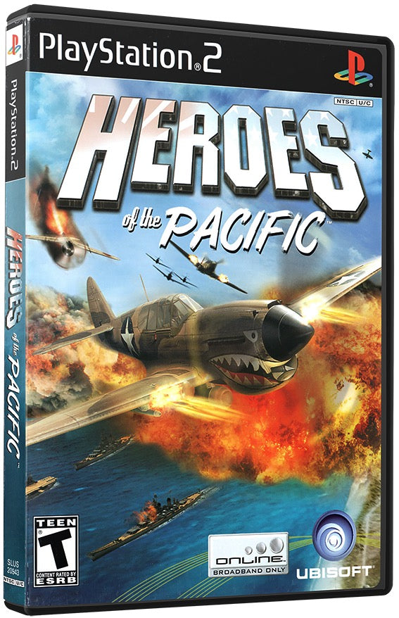 Heroes of the Pacific PS2 Sony Playstation 2 Used Video Game PS2