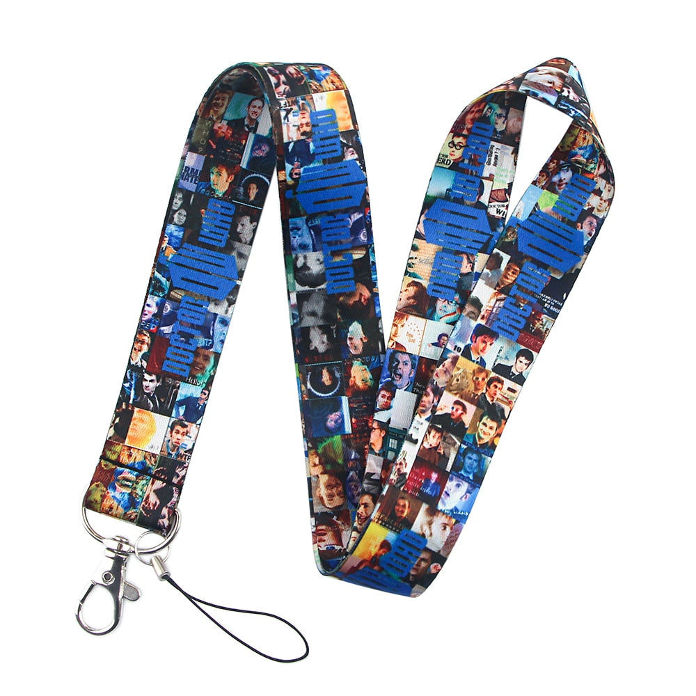 DL929 Doctor Who Lanyard Id Badge Holder Keychain ID Card Pass Gym Mobile Badge