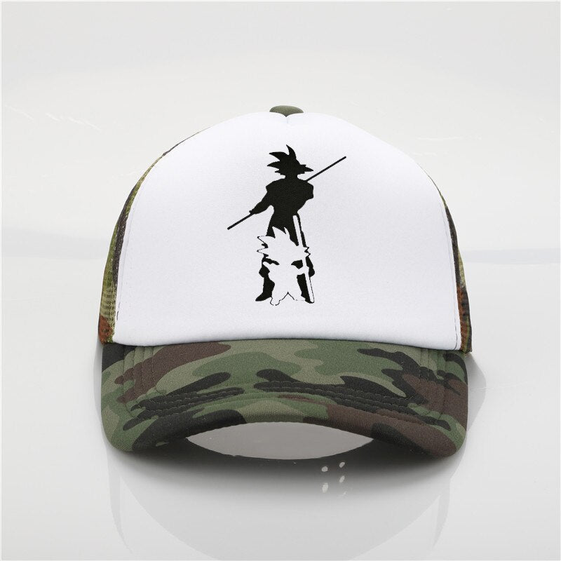Ball Z super son goku vegeta Printing baseball cap Men and women Summer Trend Cap New Youth Joker sun hat Beach Visor hat