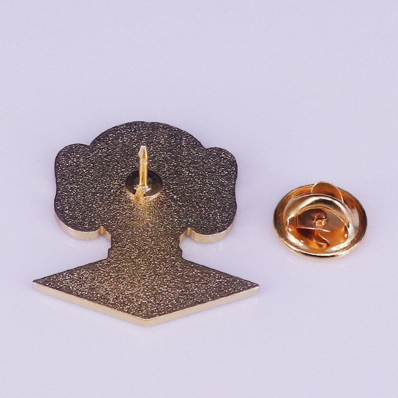 Princess Leia Brooch Sci-Fi Movie Inspiration Badge
