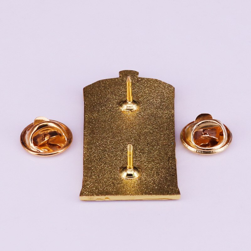 Police Booth Time Machine Tadis Brooch Sci-Fi TV Series Doctor Who Badge