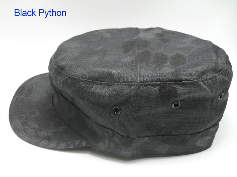 58/59/60cm Army Camouflage Military Hats Shako High Quality Thickened Soldier Cap Workout Camping Hunting Hat KS02