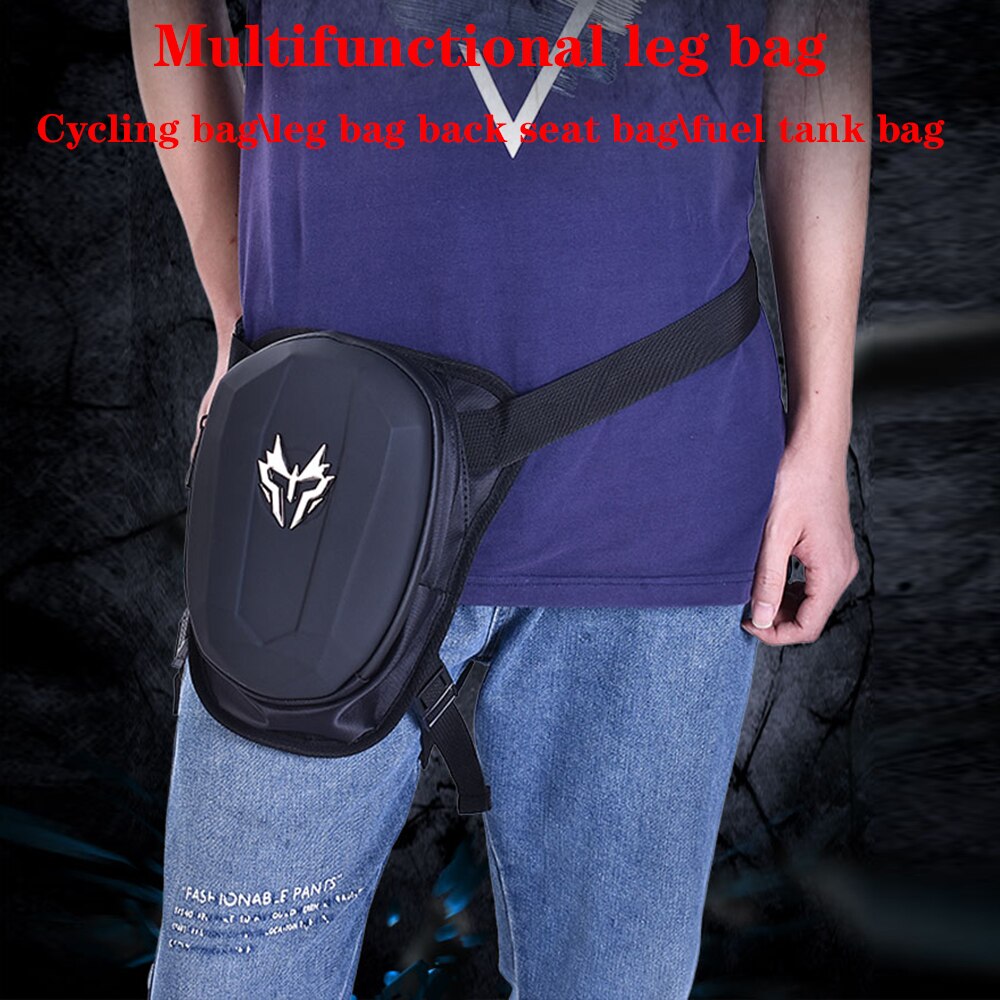Motorcycle Leg Bag Motocross Shoulder Bags Multi-pocket Waist Pack Wear Resistant Bag Travel Climbing Riding Bike Cycling