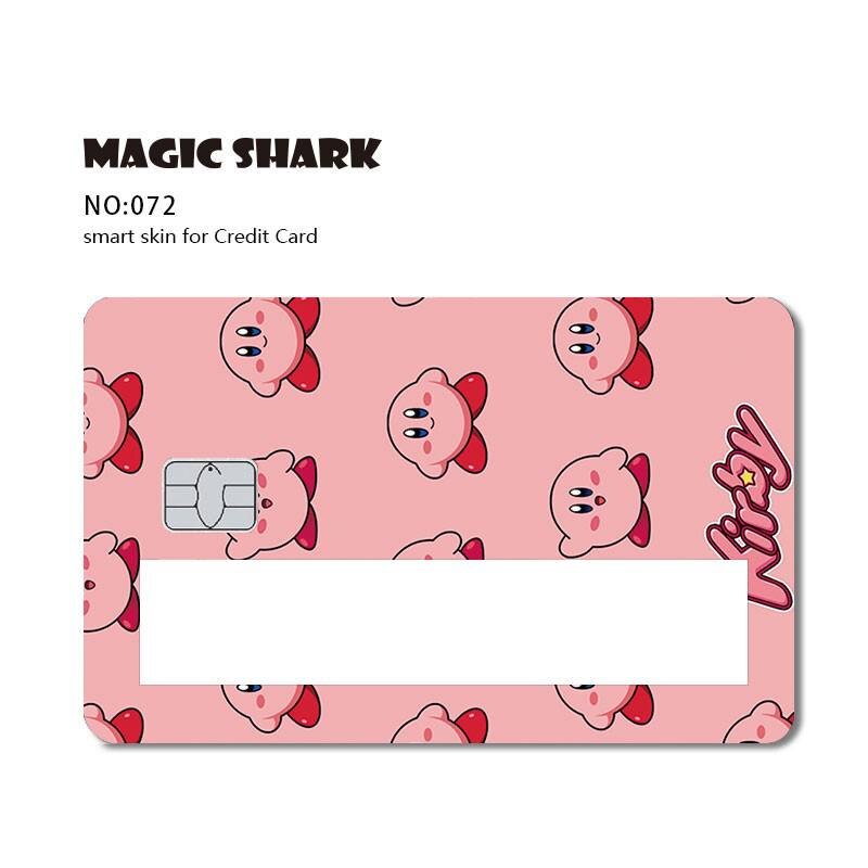 Take My Money Che Guevara Bear Butterfly Stone Window Sticker Case Film Tape Skin for Big Small Chip Credit Debit Card