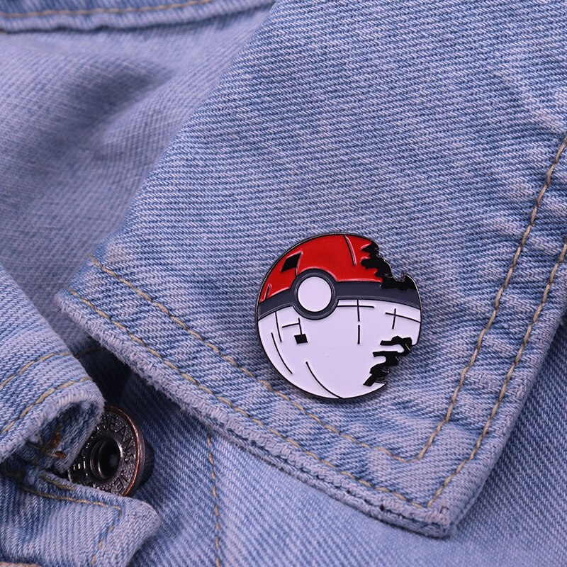 Pokémon Ball Brooch Poke Ball Badge
