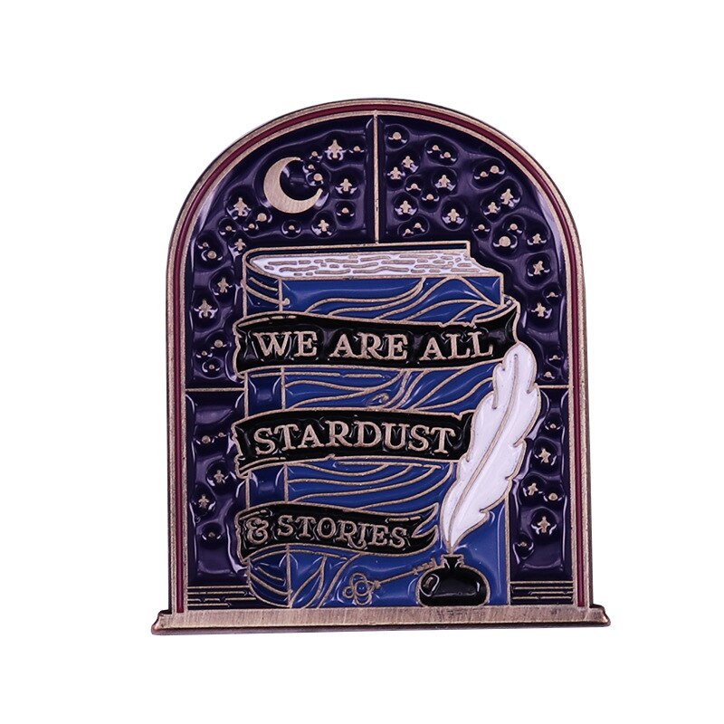 We are all stars and stories-Starless Sea Book Brooch takes you to the world of