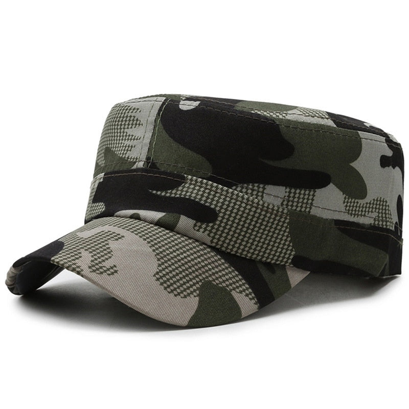 2021 Camouflage Baseball Cap Men/Tactical US Army/Marines/Navy/Cap Trucker Flat