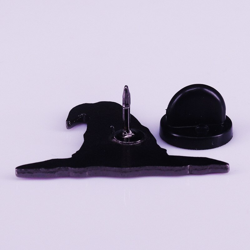 Magic Sorting Hat Brooch Skull Badge