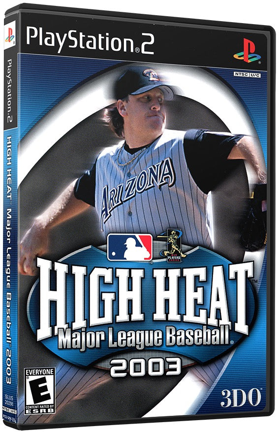 High Heat Major League Baseball 2003 PS2 Sony Playstation 2 Used Video Game PS2