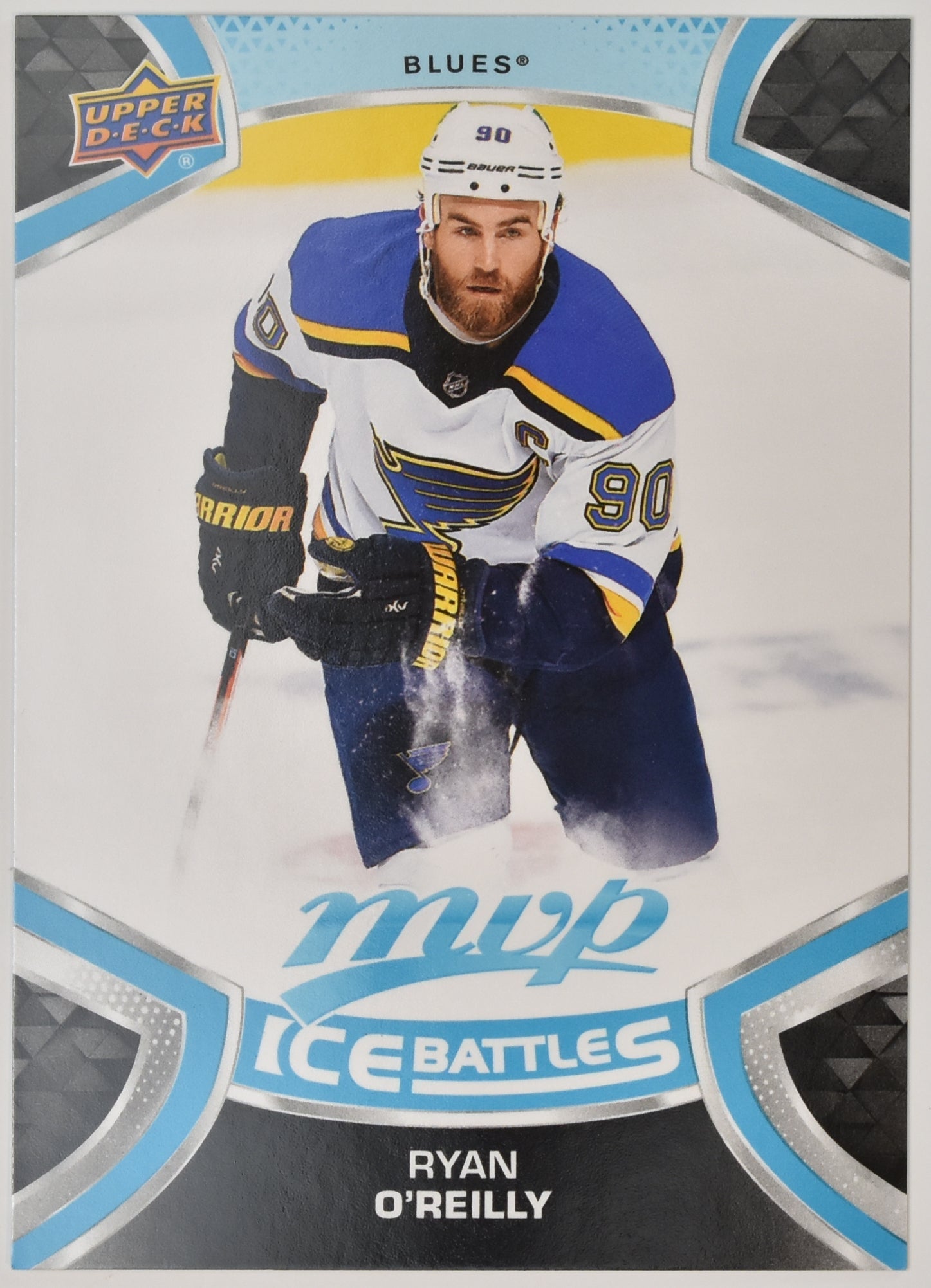 Ryan Oreilly Ice Battles 212 St Louis Blues MVP NHL Hockey Card Upper Deck 2021-