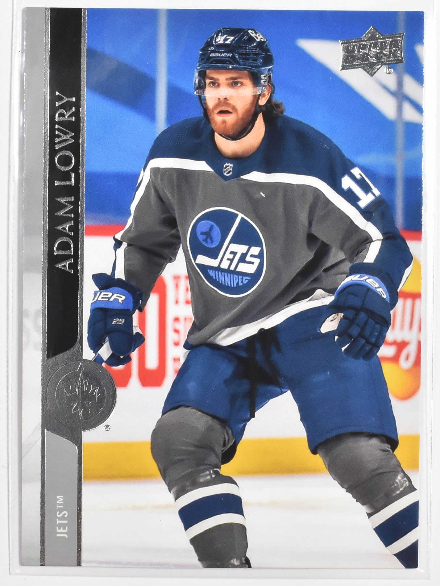 Adam Lowry 653 Winnipeg Jets Upper Deck 2021 Extended Series