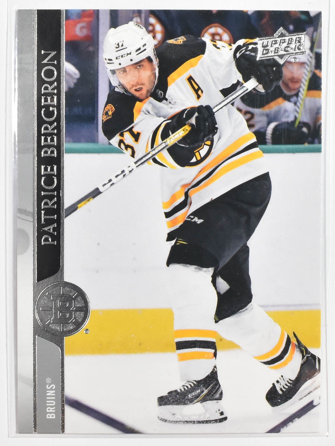 Patrice Bergeron 13 Boston Bruins Upper Deck 2021 Extended Series