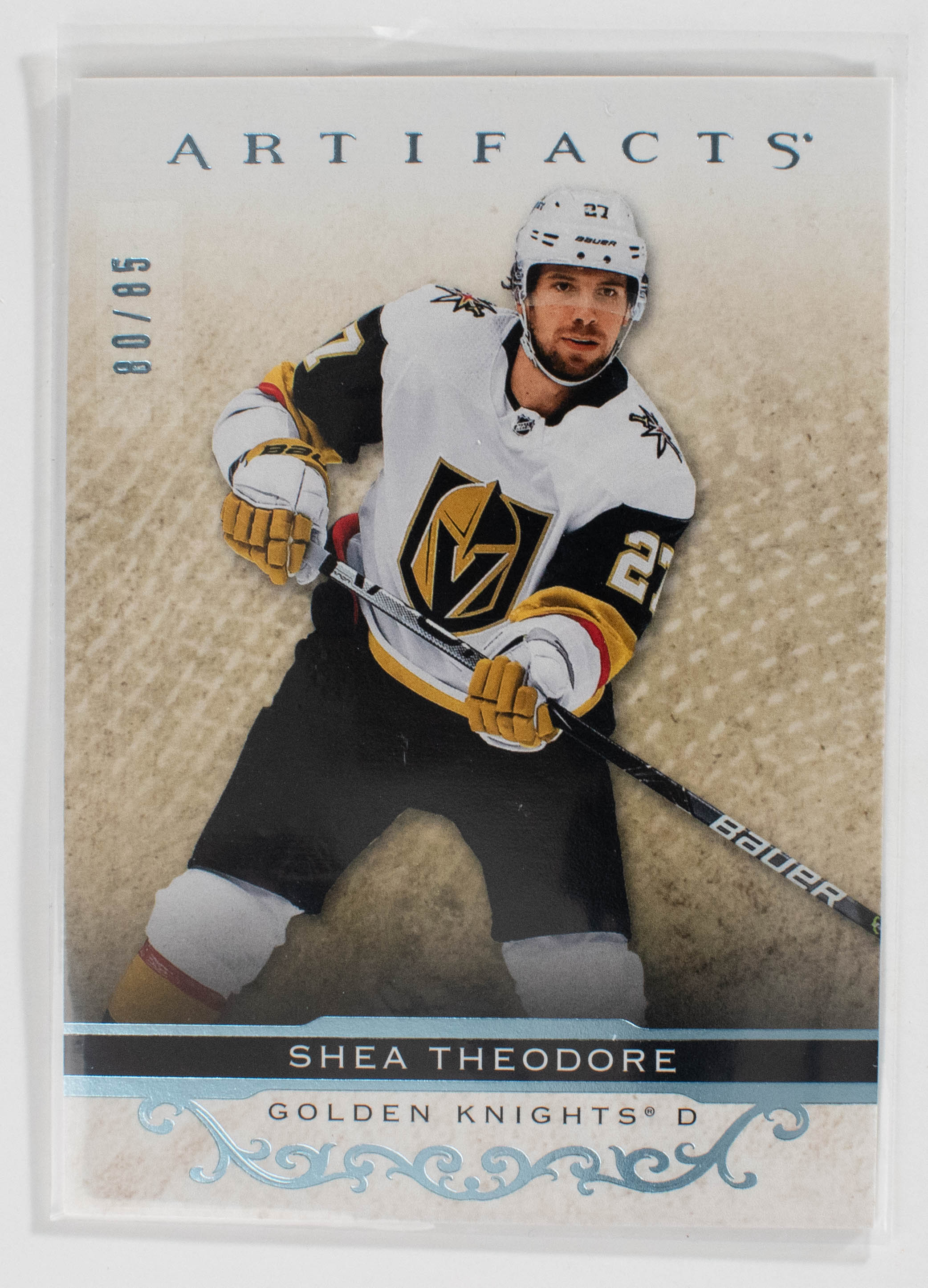 Shea Theodore 47 Artifacts /85 Golden Knights 21-22 UD Blue