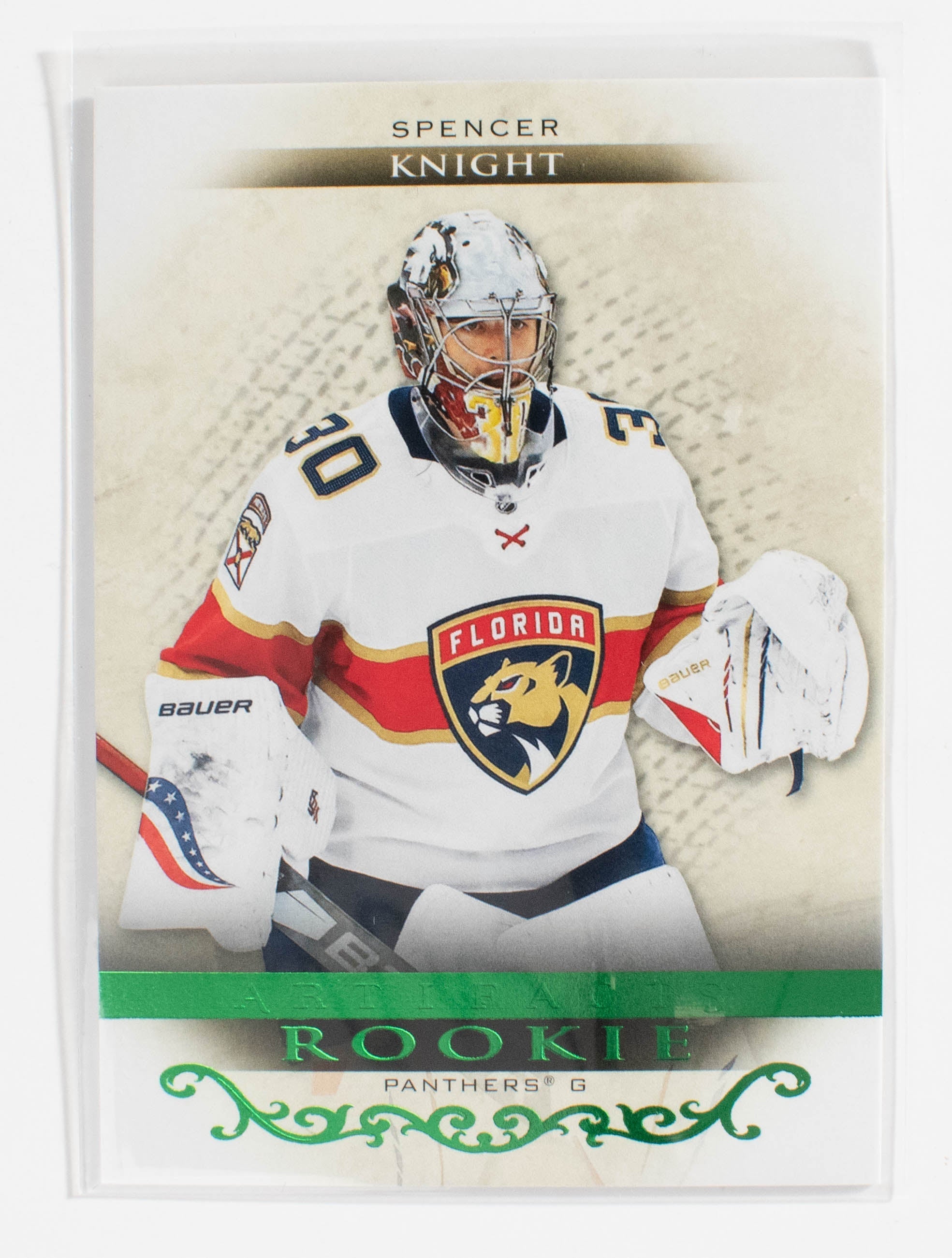 Spencer Knight 174 Florida Panthers 21-22 Artifacts Green