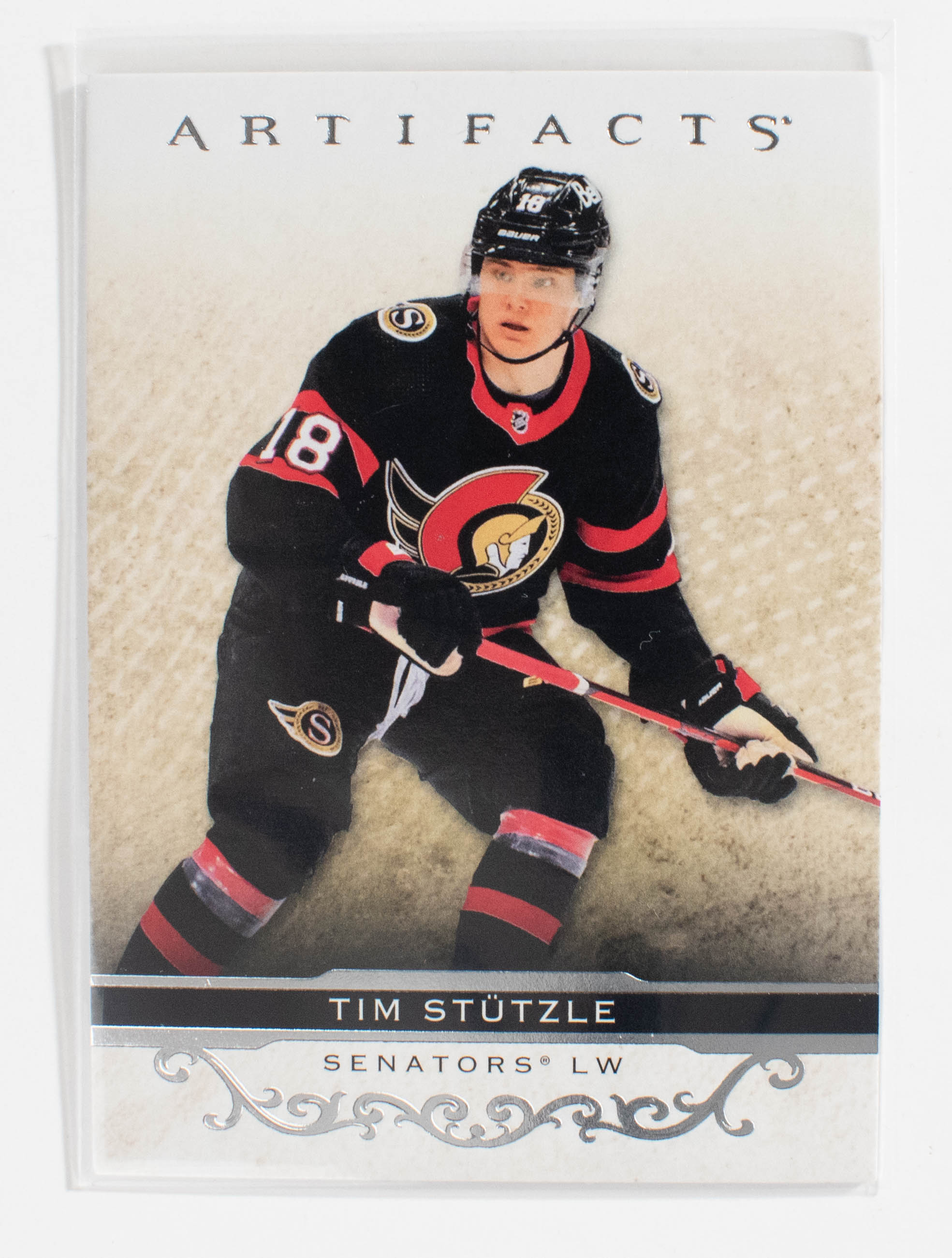 Tim Stutzle 29 Artifacts Hockey 21-22 Senators UD