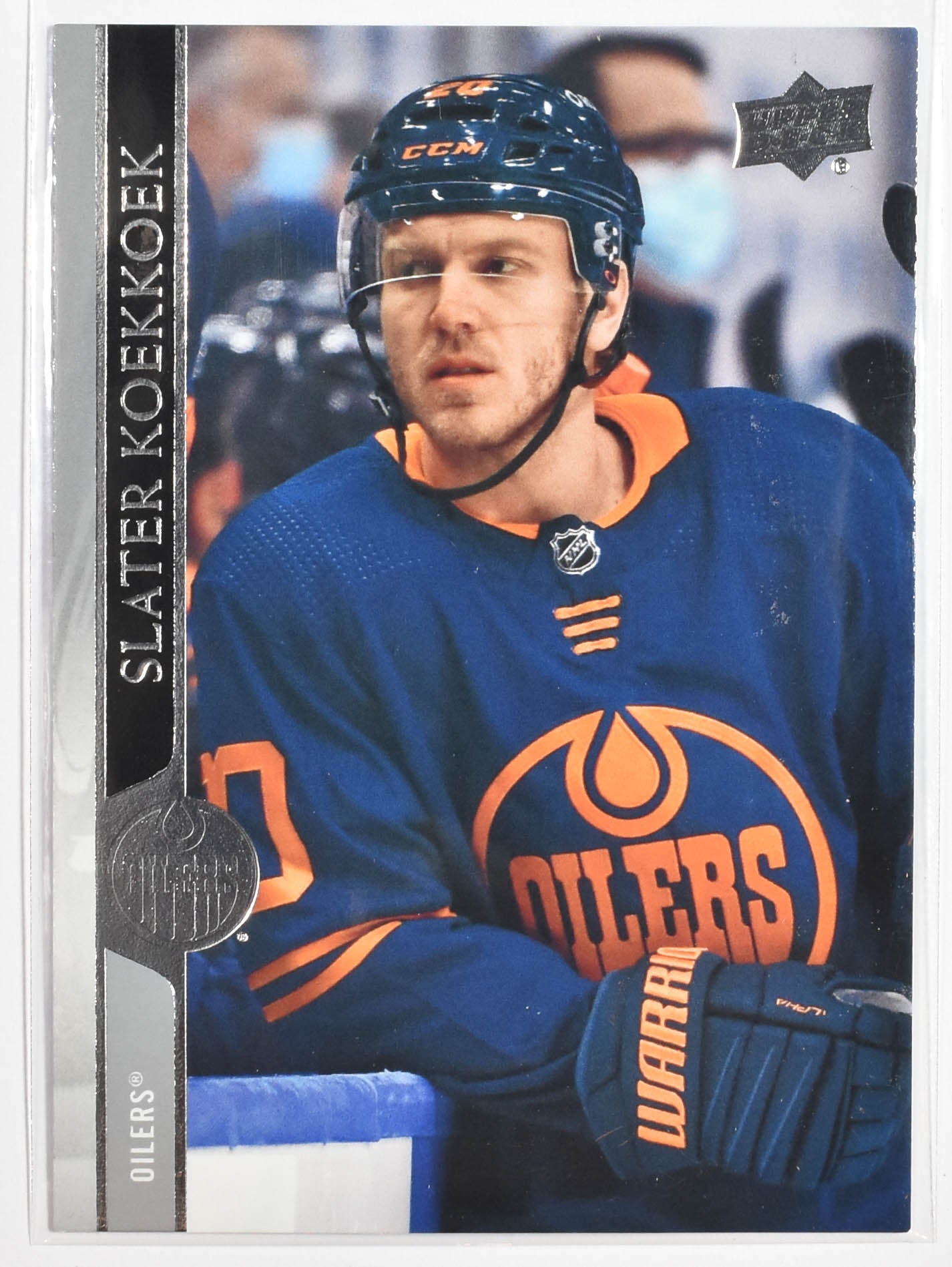 Slater Koekkoek 553 Edmonton Oilers Upper Deck 2021 Extended Series