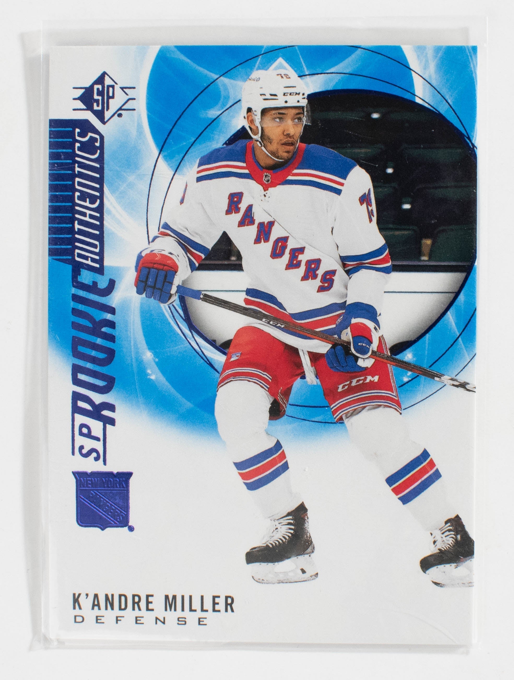 Kandre Miller 130 RC SP Authentics 2021 Hockey Blue