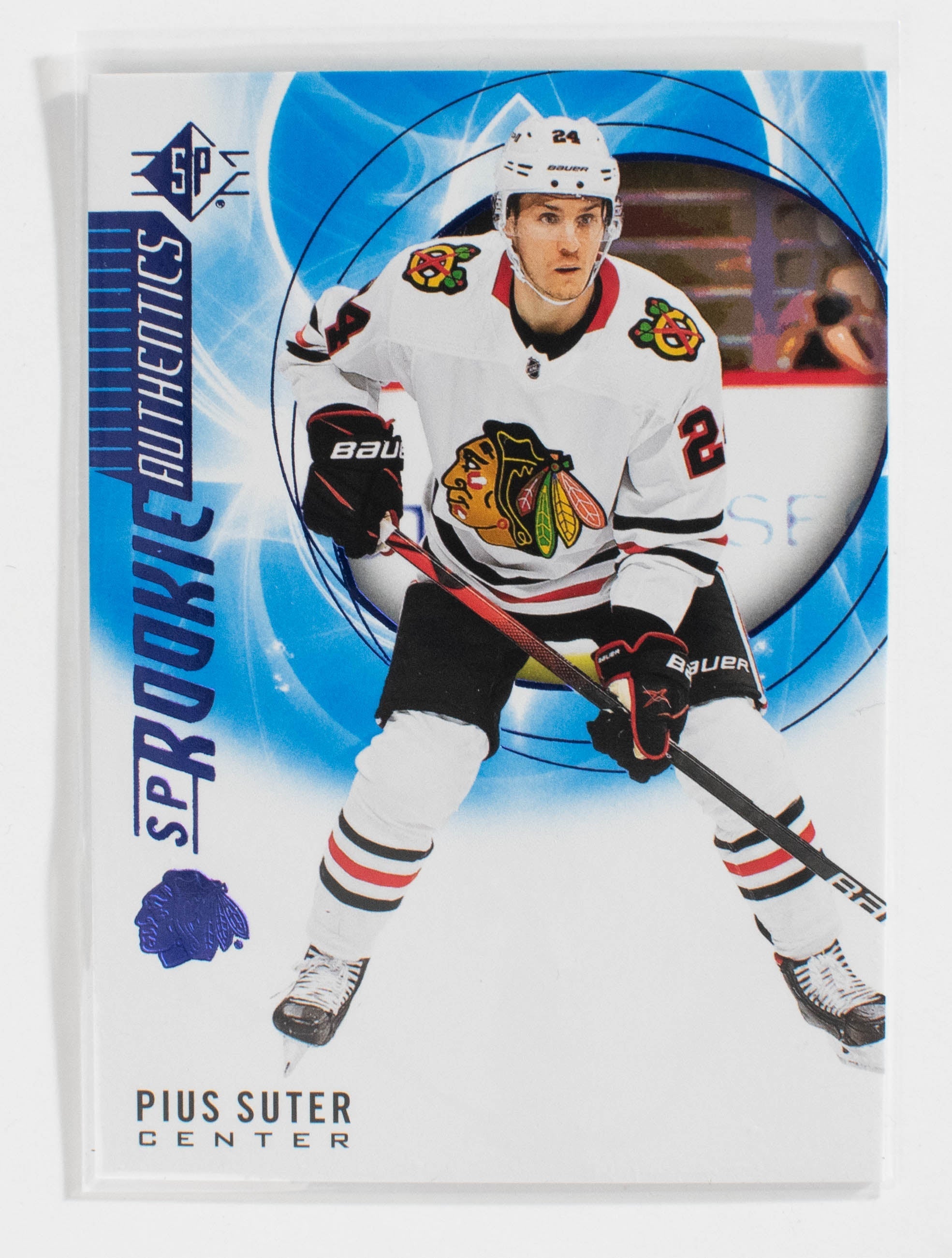 Pius Suter 131 RC Hawks SP Authentics 2021 Hockey
