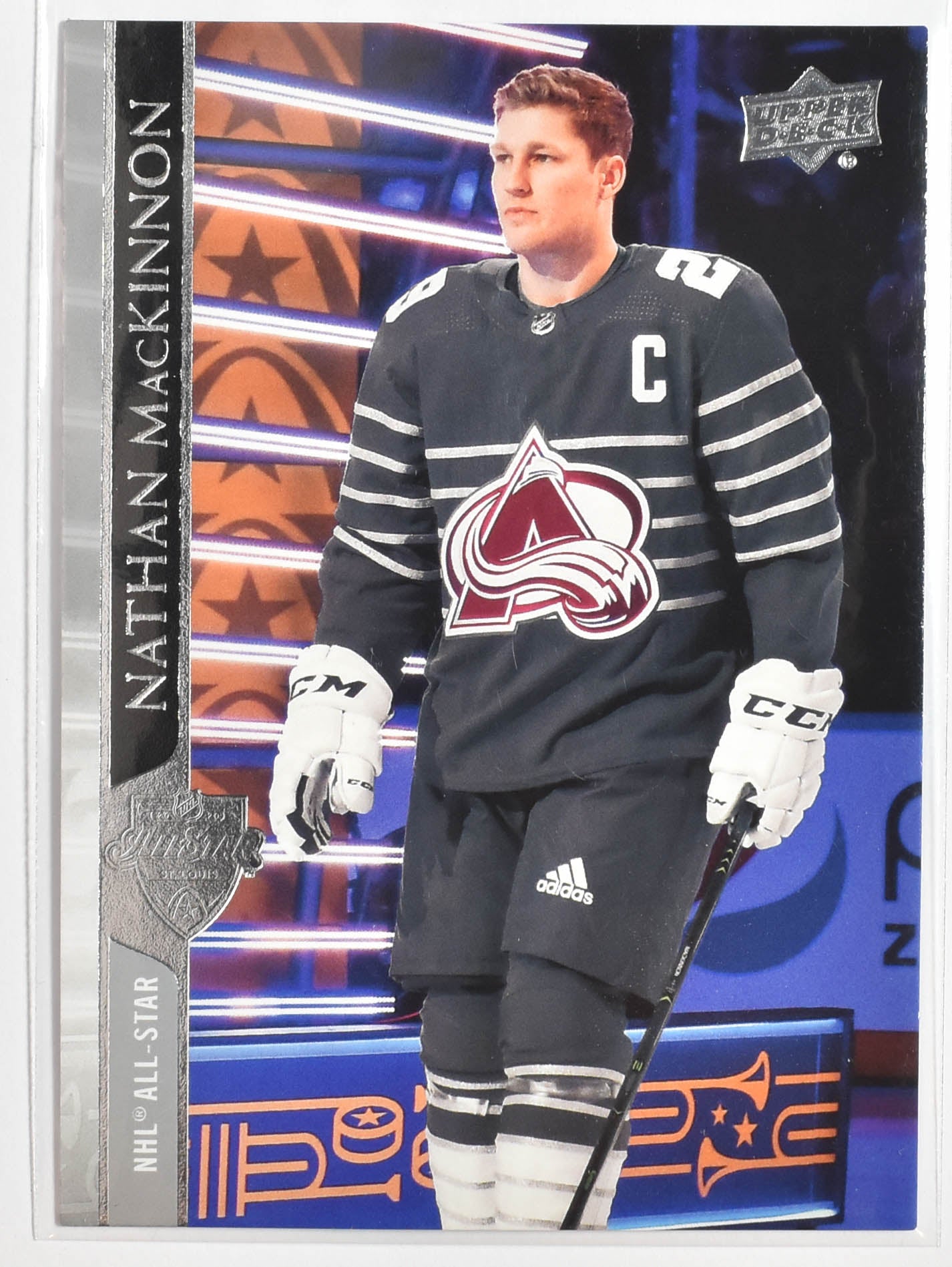 Nathan Mackinnon 659 All Stars Colorado Avalanche Upper Deck 2021 Extended Serie