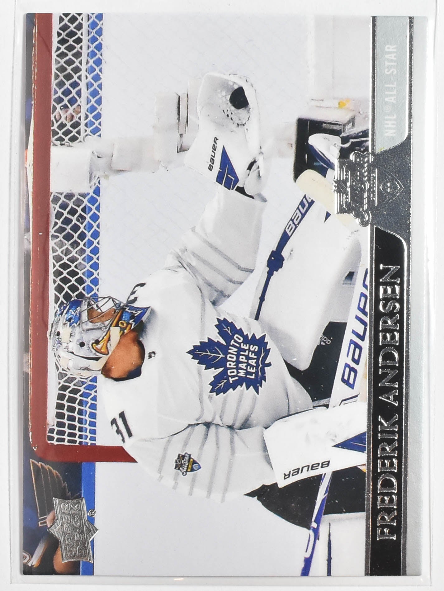 Frederik Andersen 688 All Stars Toronto Maple Leafs Upper Deck 2021 Extended Ser