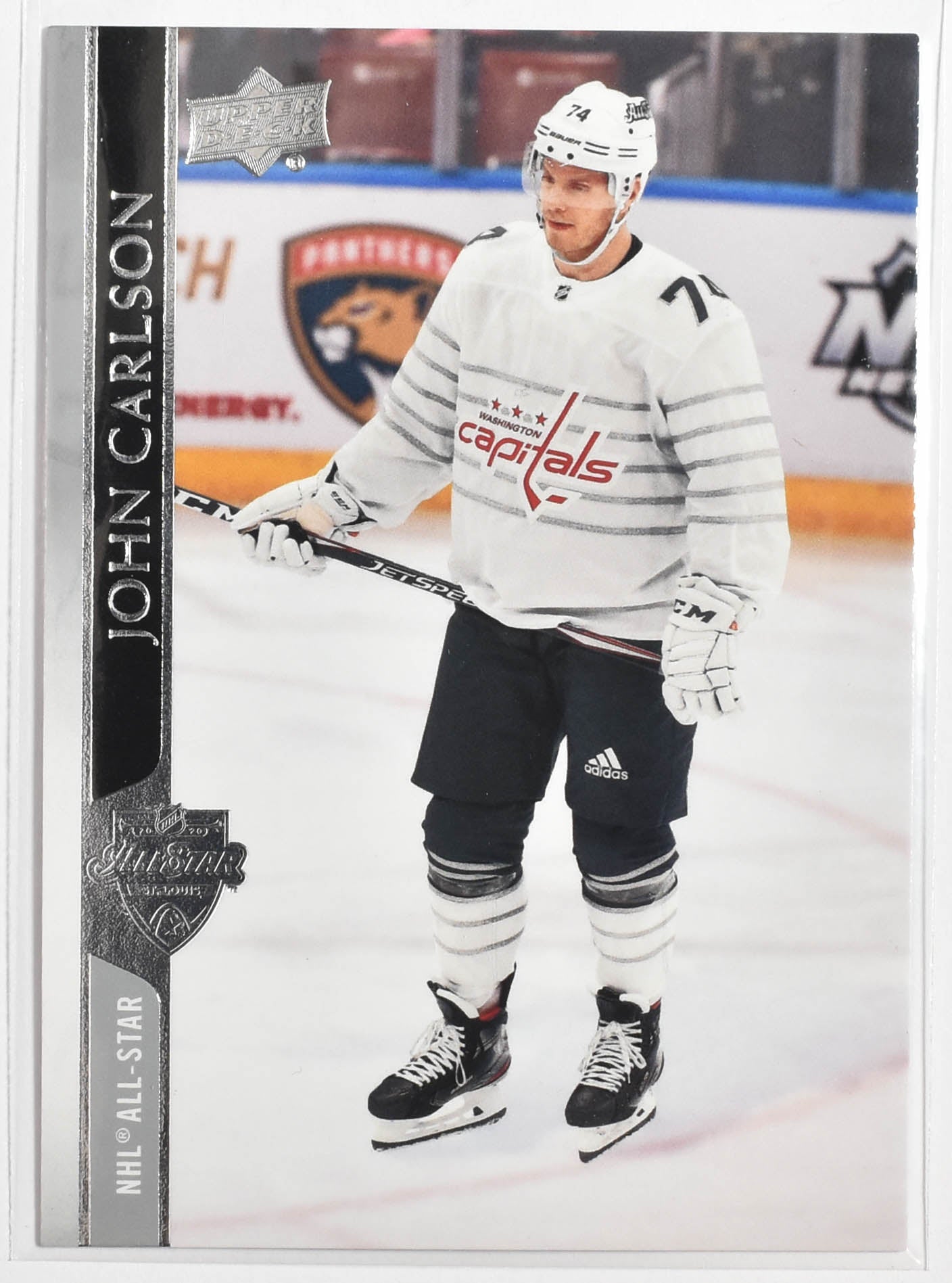 John Carlson 667 All Stars Washington Capitals Upper Deck 2021 Extended Series