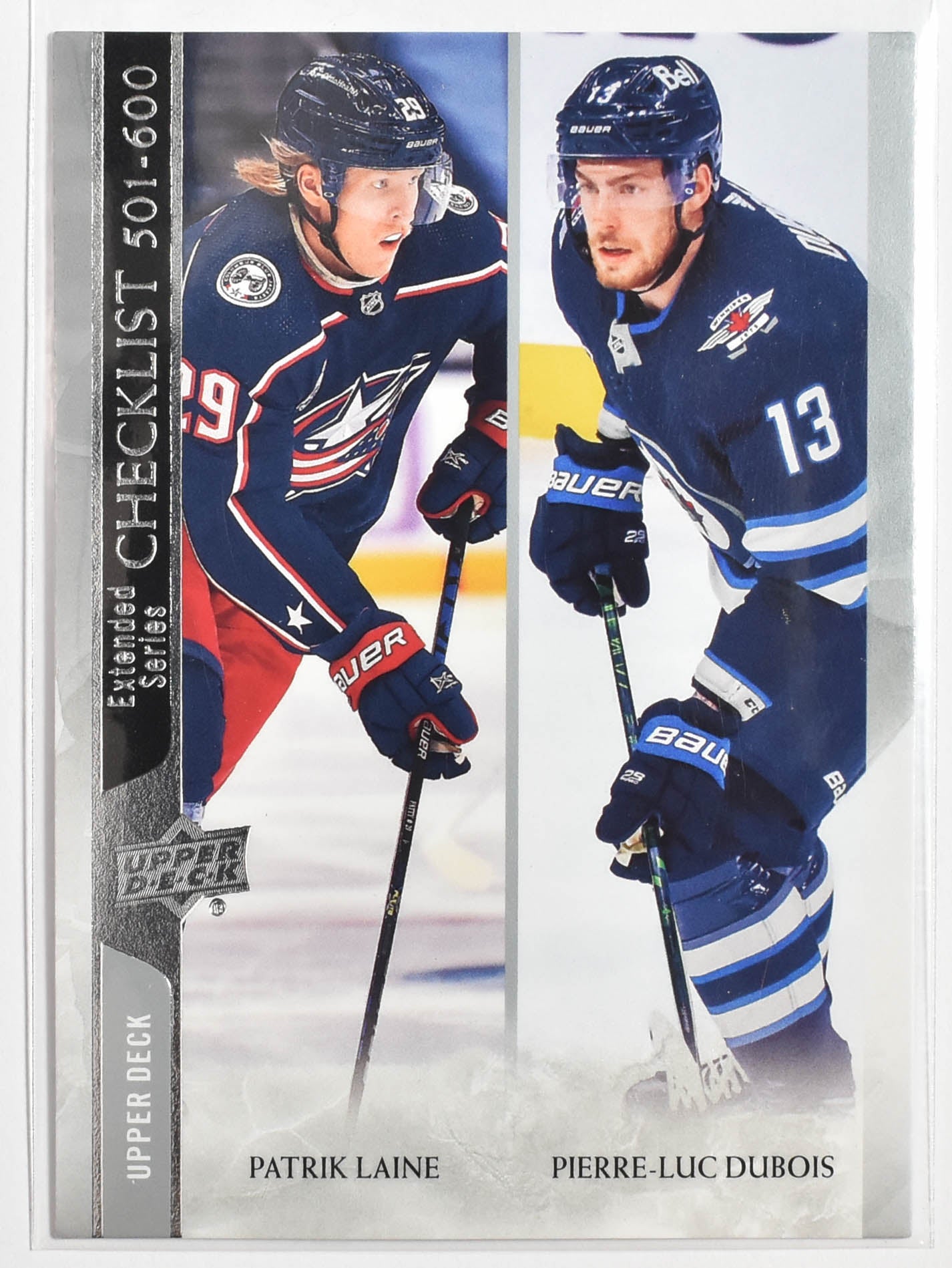 Patrik Laine Pierre Luc Dubois 699 Extended Series Checklist 501-600