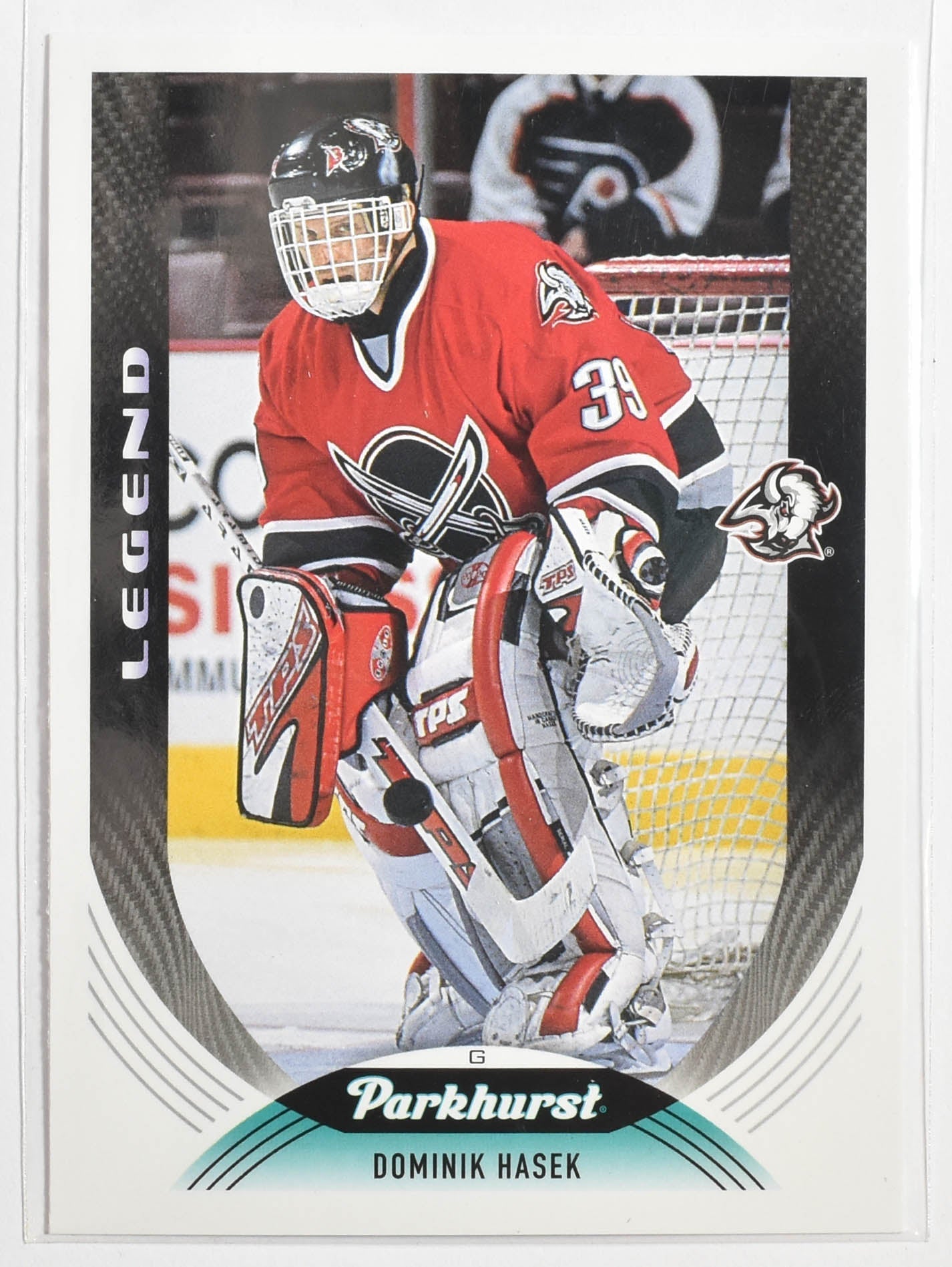 Dominik Hasek 314 Buffalo Sabres Parkhurst Upper Deck Hockey 2020-2021