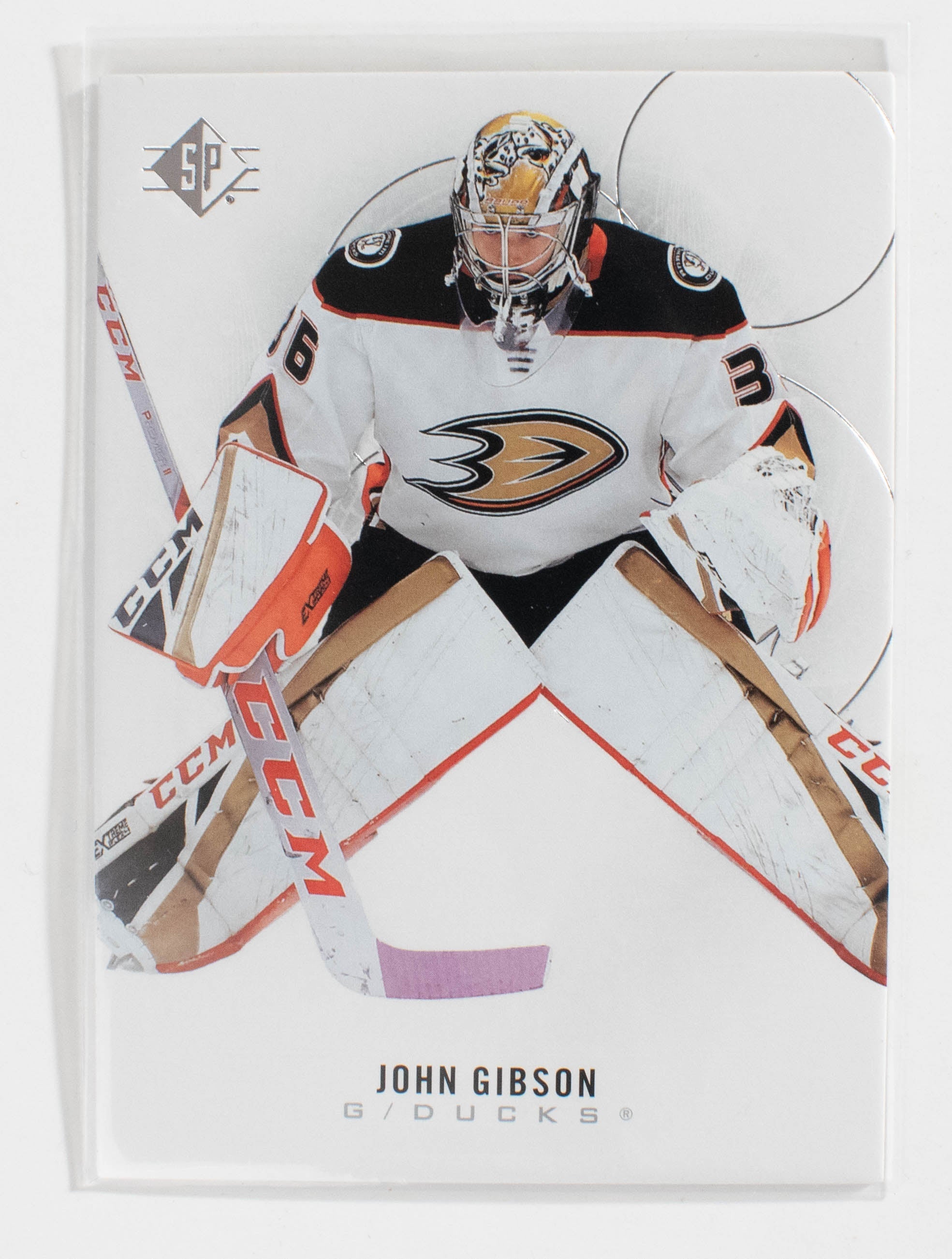 John Gibson 63 SP Hockey 20-21 UD Ducks