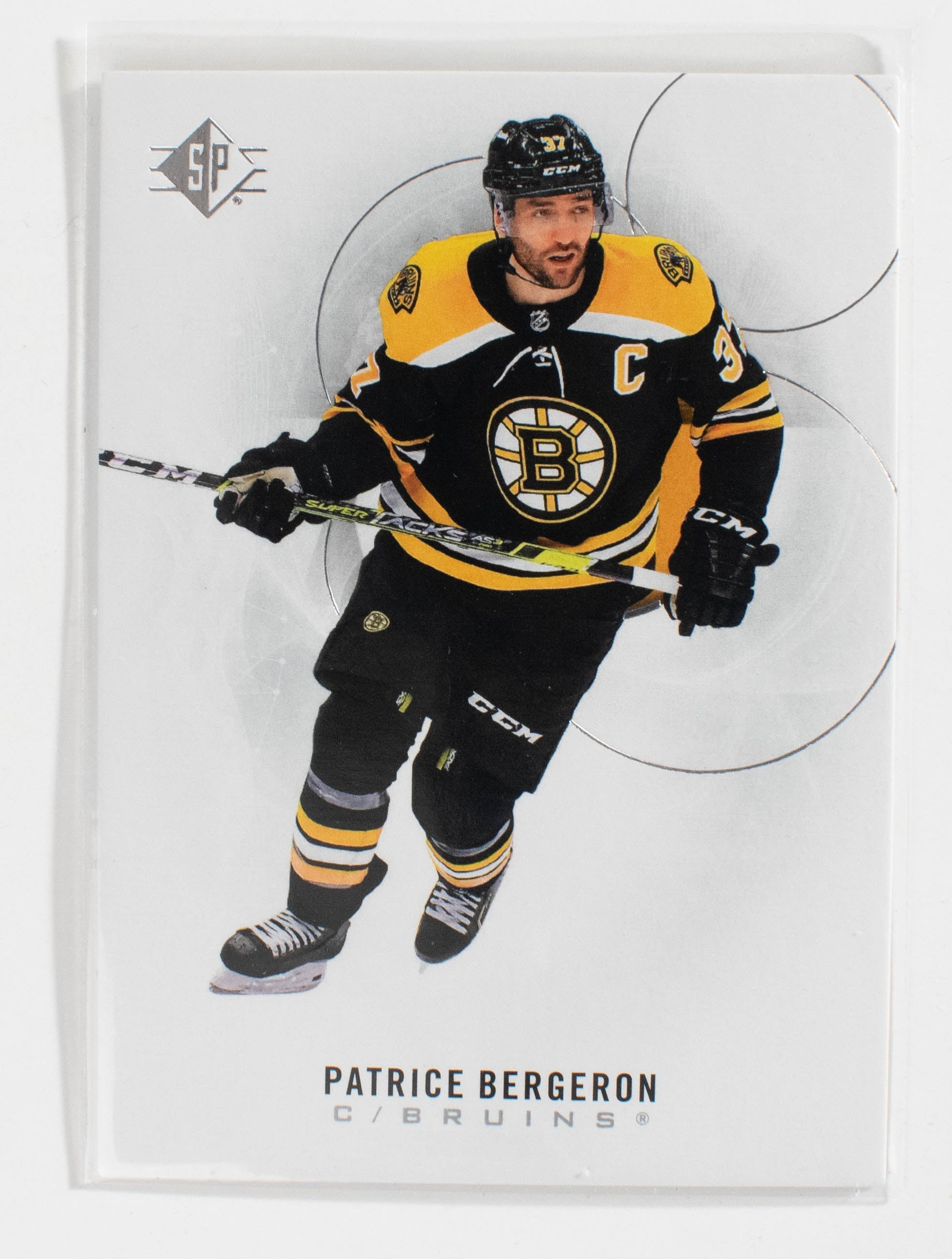 Patrice Bergeron 31 SP Hockey 20-21 UD