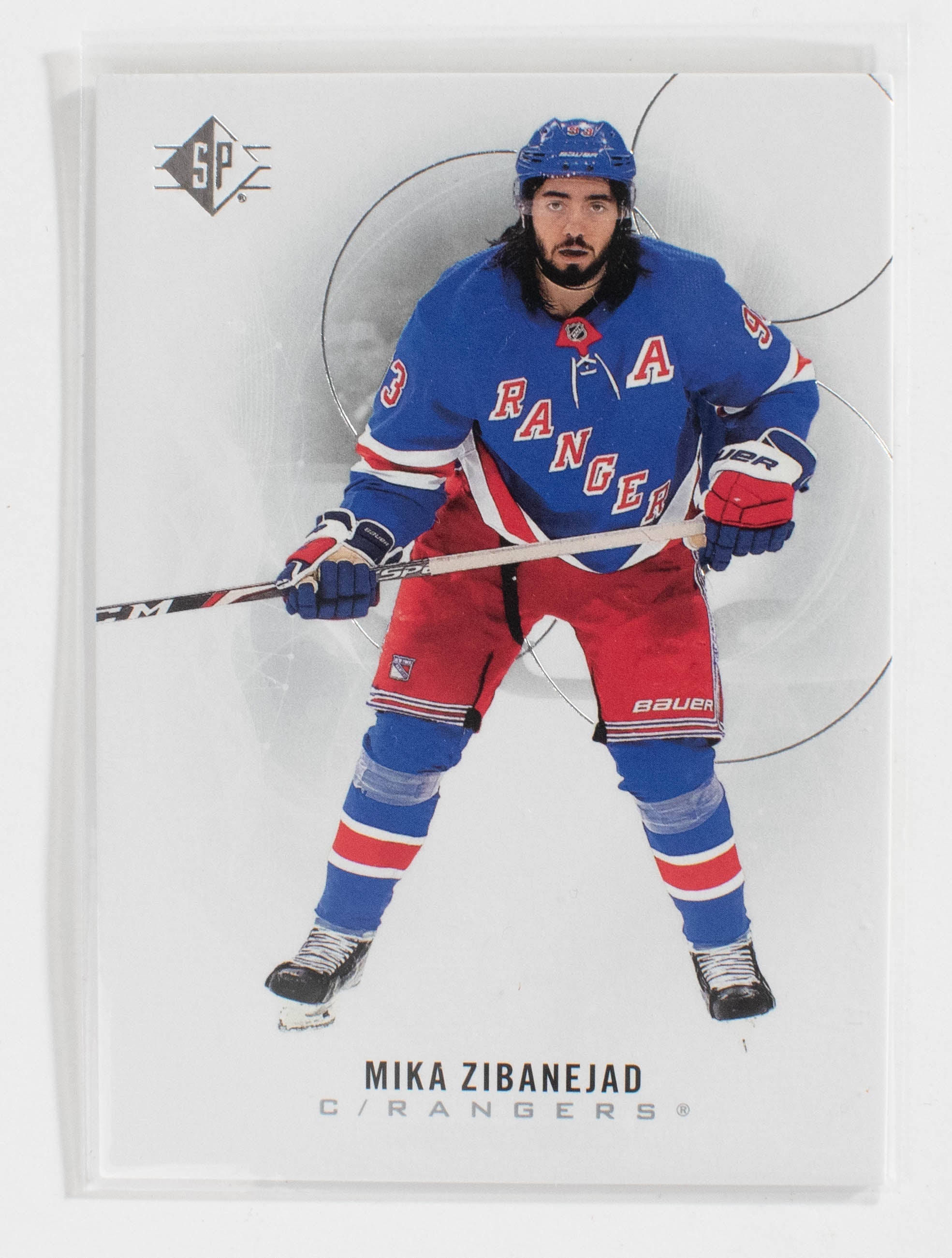 Mika zibanejad 87 SP Hockey 20-21 UD Rangers