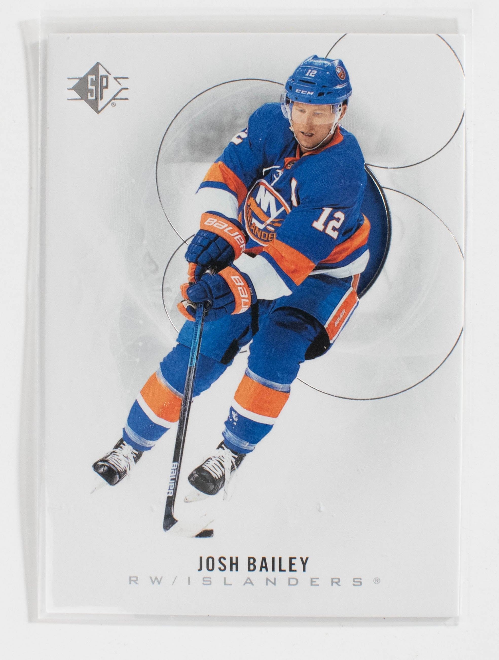 Josh Bailey 39 Islanders SP Hockey 20-21 UD