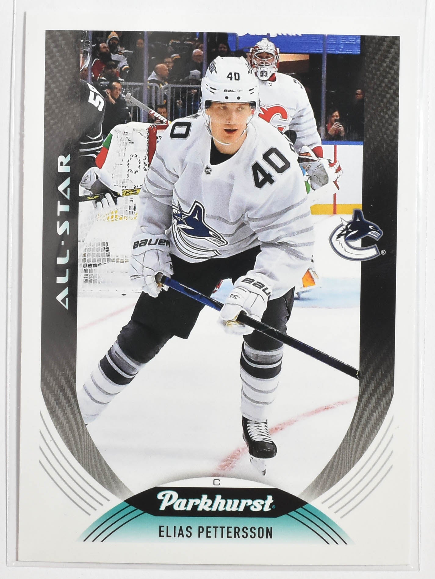 Elias Petterson 228 Vancouver Canucks Parkhurst Upper Deck Hockey 2020 - 2021