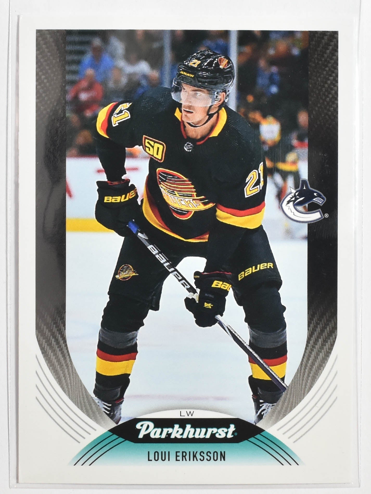 Loui Eriksson 179 Vancouver Canucks Parkhurst Upper Deck Hockey 2020 - 2021