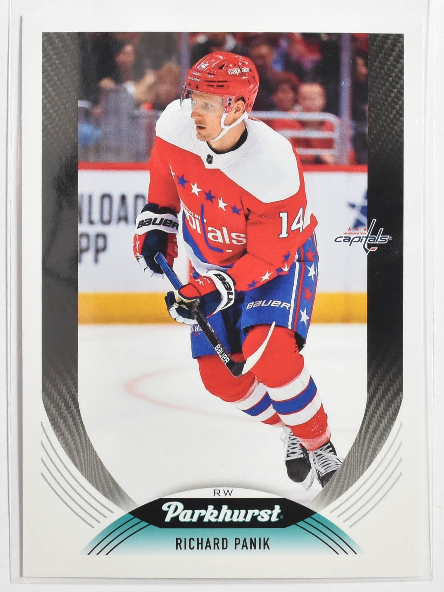 Richard Panik 88 Washinton Capitals Parkhurst Upper Deck Hockey 2020 - 2021