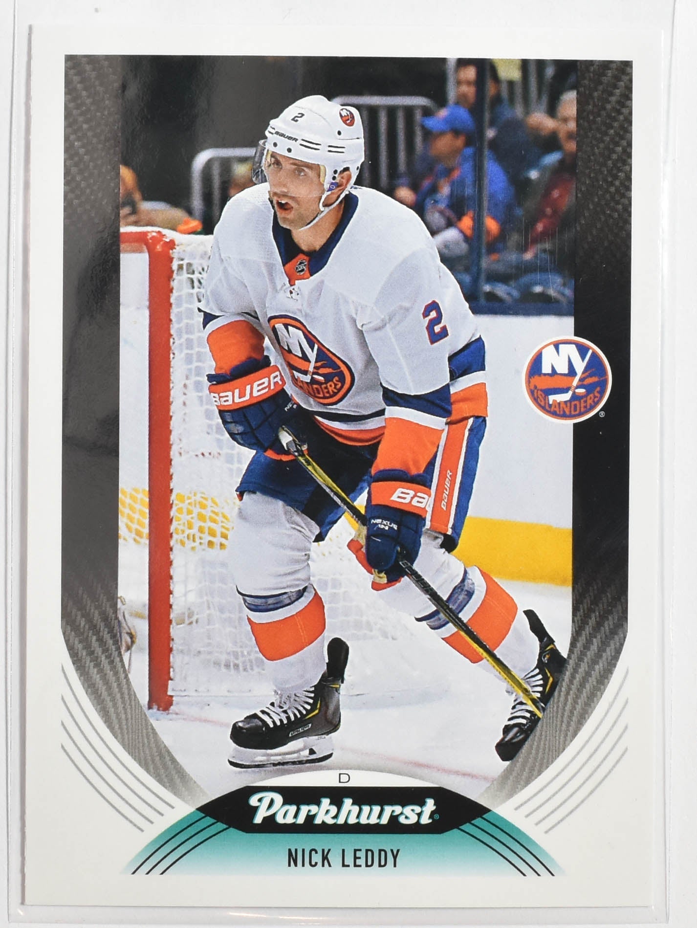 Nick Leddy 43 New York Islanders Parkhurst Upper Deck Hockey 2020 - 2021
