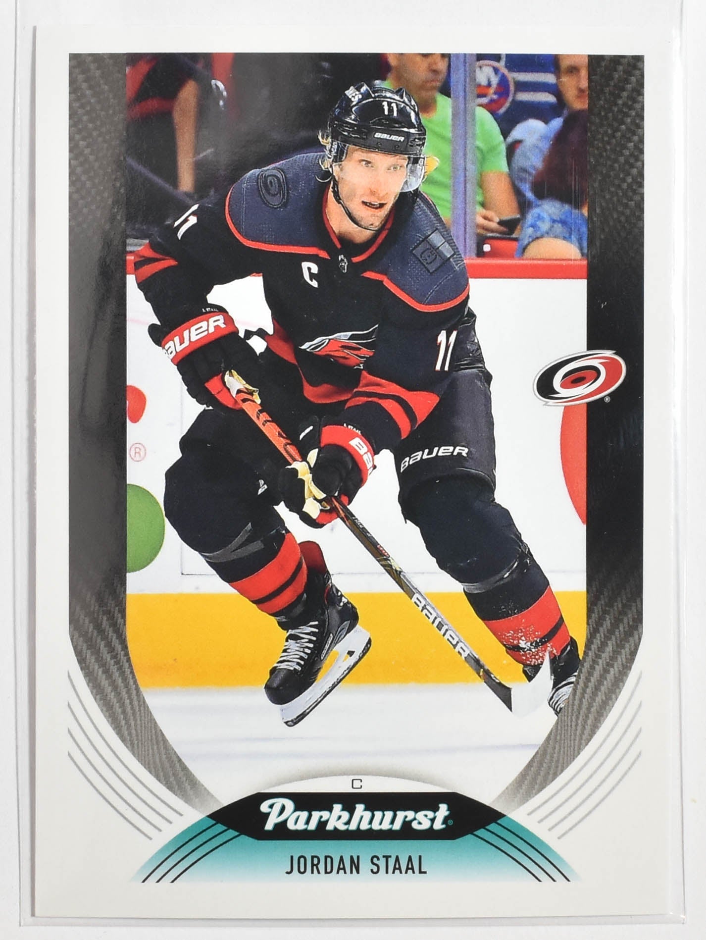 Jordan Staal 30 Carolina Hurricanes Parkhurst Upper Deck Hockey 2020 - 2021