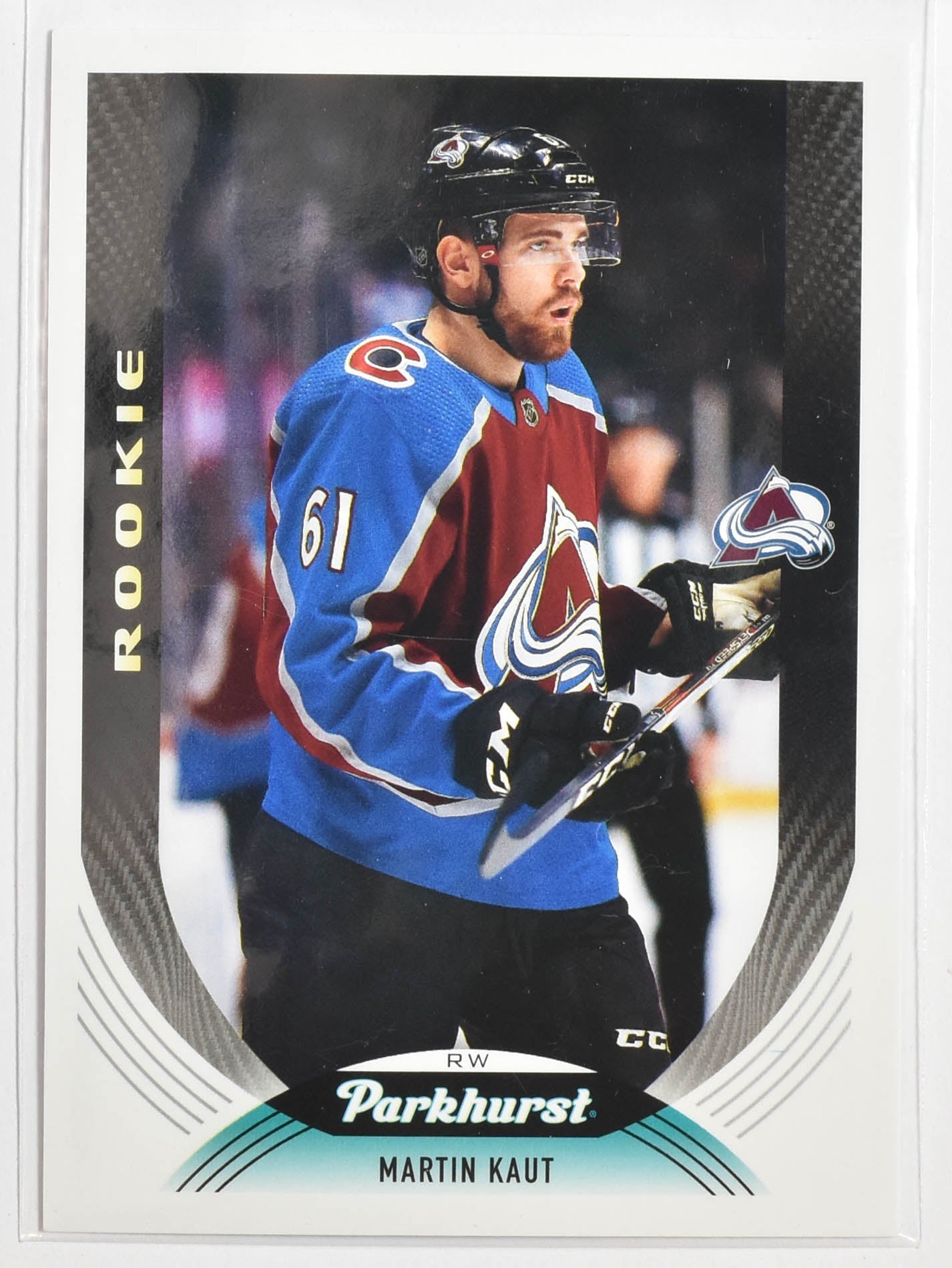 Martin Kaut 284 Colorado Avalanche Parkhurst Upper Deck Hockey 2020 - 2021