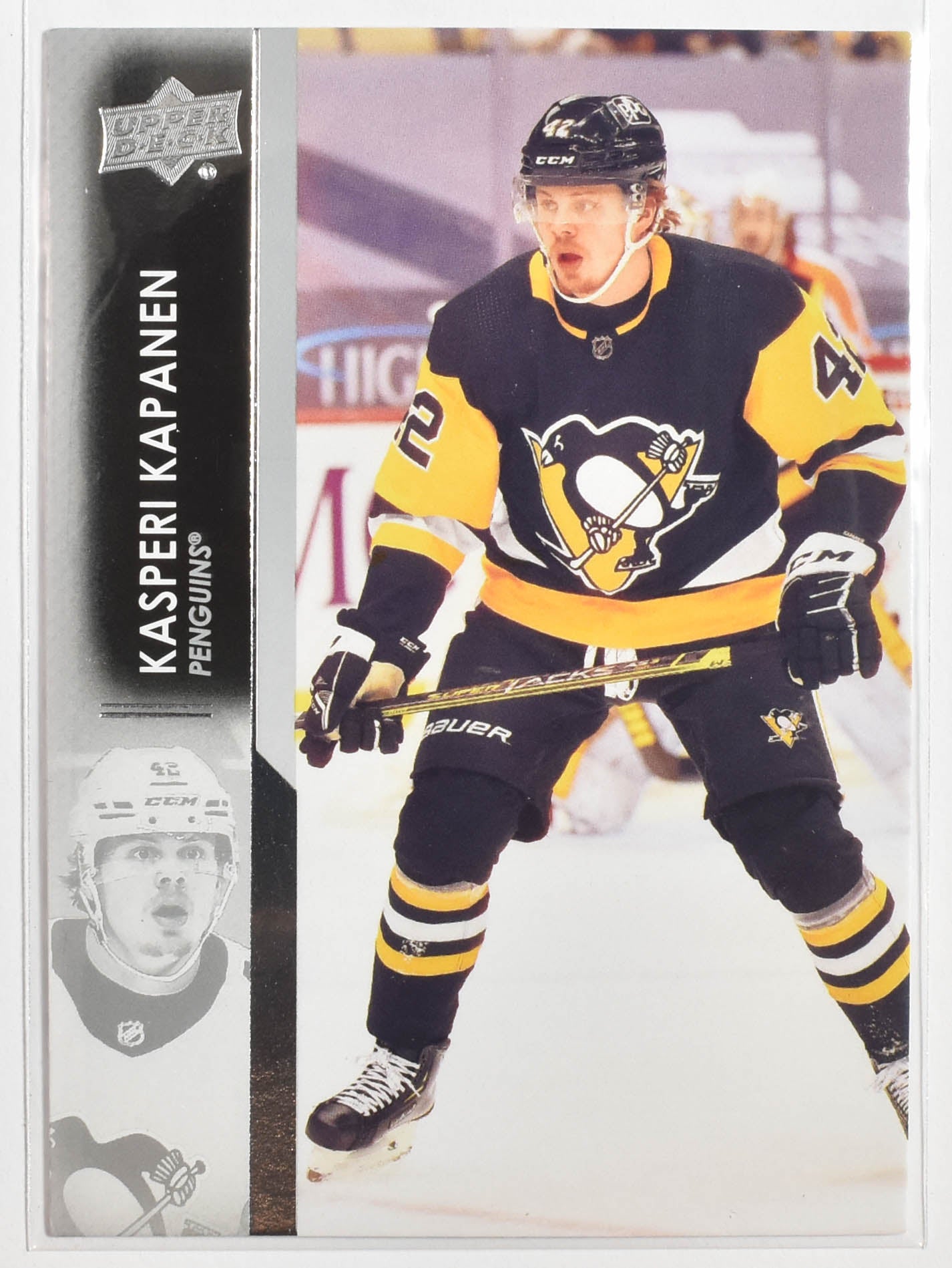 Kasperi Kapanen 144 Penguins Upper Deck 2021-2022 Series 1