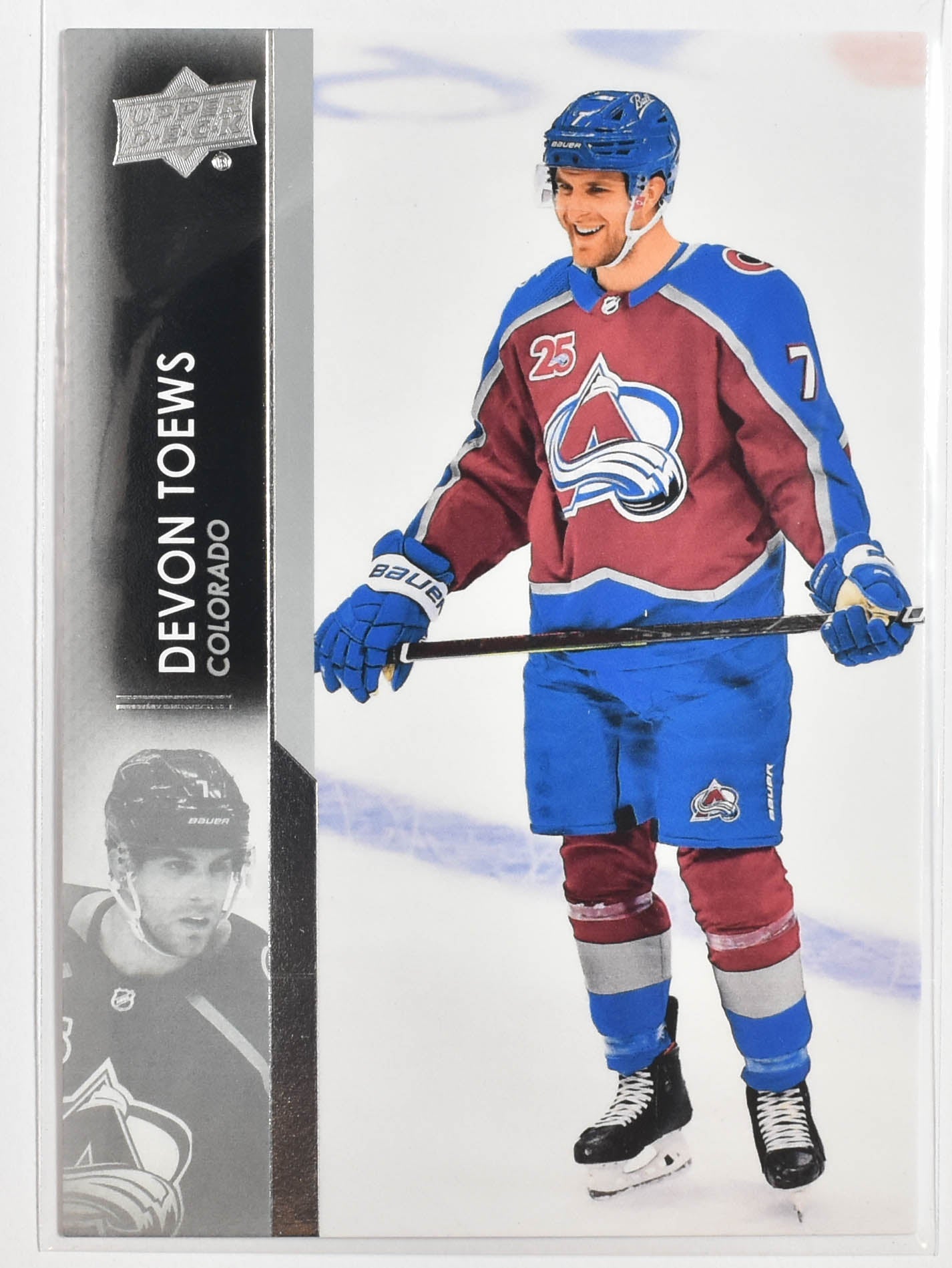 Devon Toews 51 Colorado Upper Deck 2021-2022 Series 1