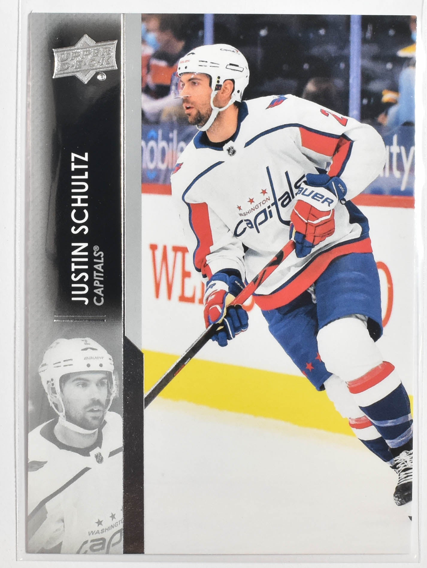 Justin Schultz 191 Capitals Upper Deck 2021-2022 Series 1