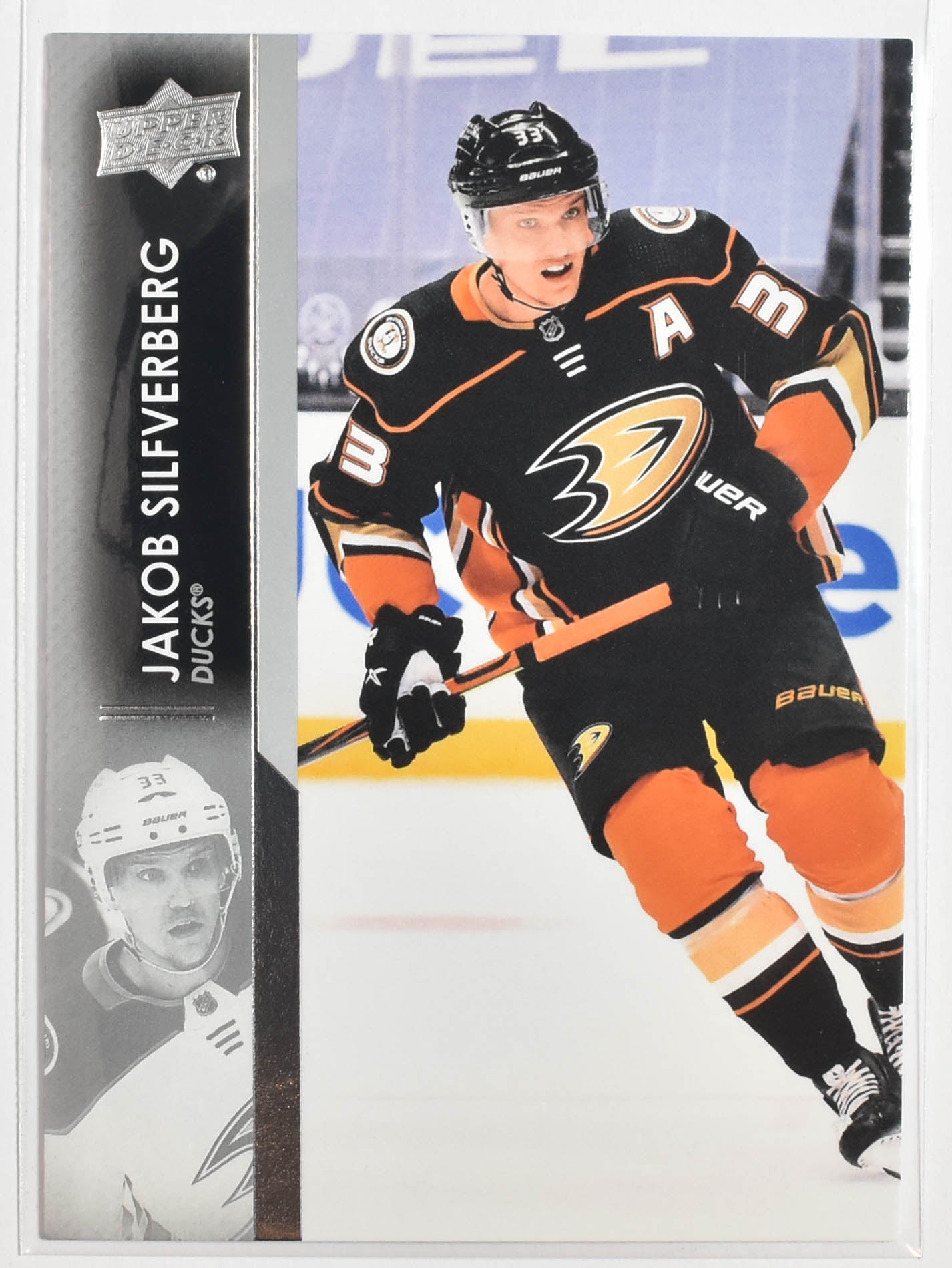 Jakob Silfverberg 5 Anaheim Ducks Upper Deck 2021-2022 Series 1