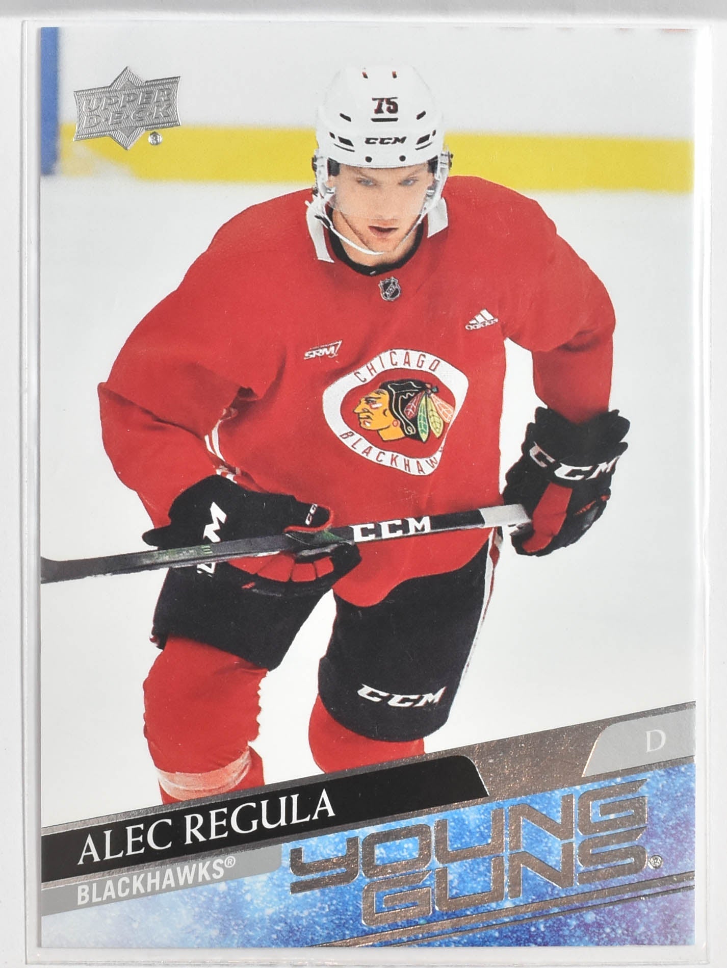 Alec Regula 478 Blackhawks Young Guns NHL Hockey Card
