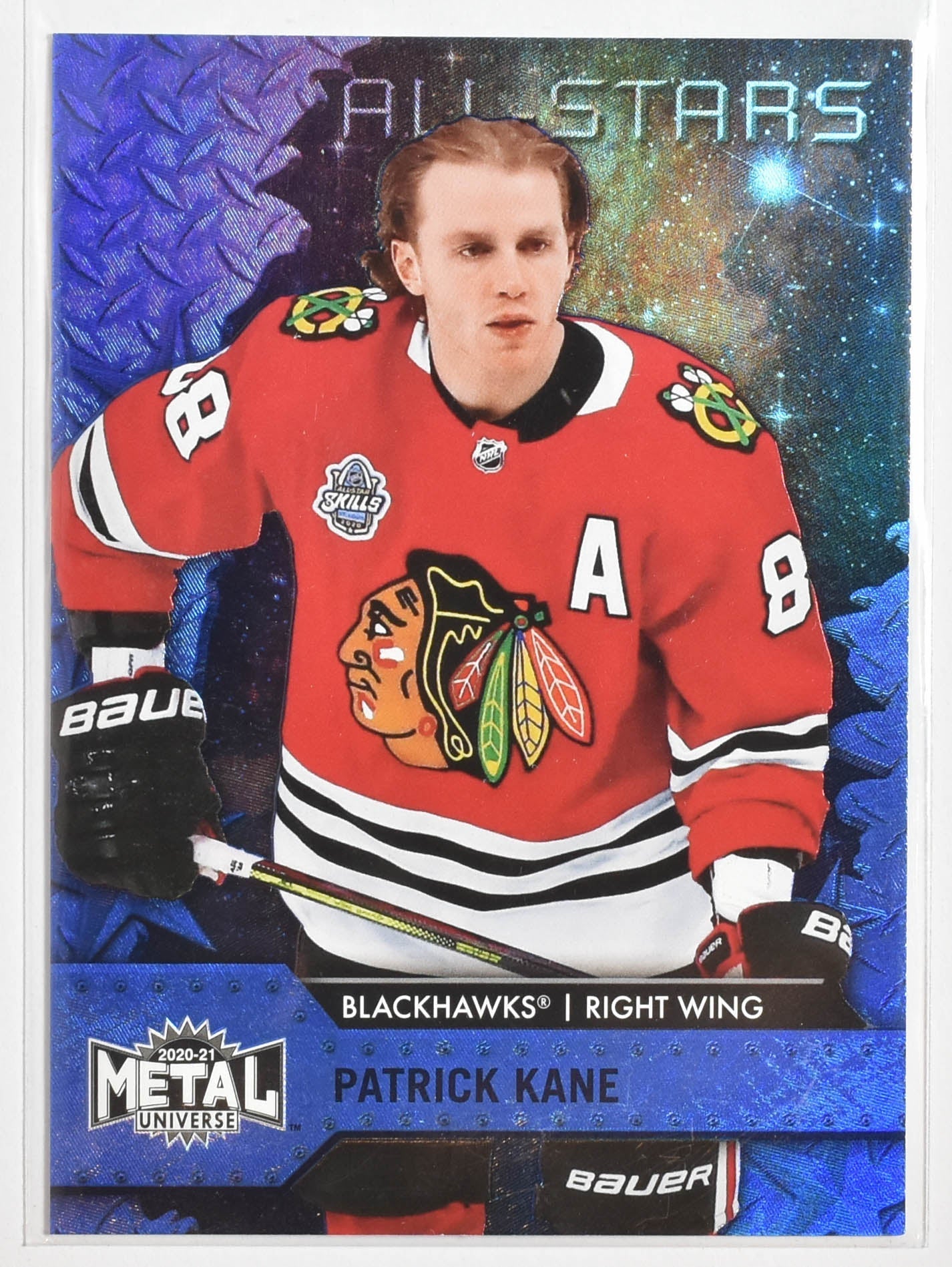 Patrick Kane 154 Metal Universe Skybox Blackhawks