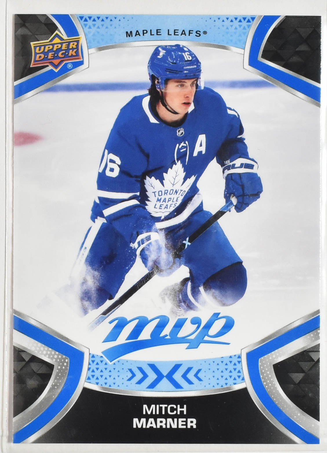 Mitch Marner 2 Toronto Maple Leafs MVP NHL Hockey Card Upper Deck 2021-2022