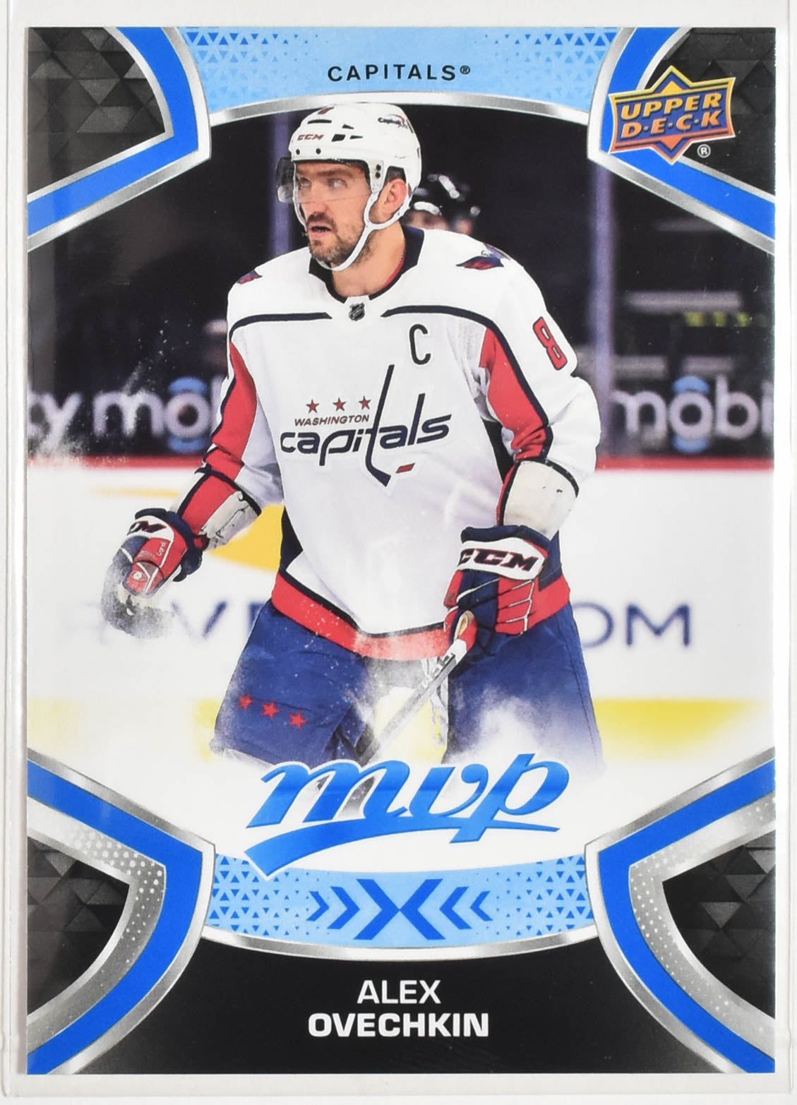 Alex Ovechkin 8 Capitals MVP Upper Deck 2021 Hockey