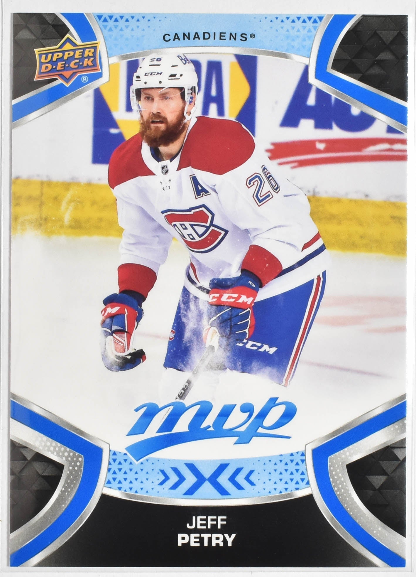 Jeff Petry 42 MVP NHL Hockey Card Upper Deck 2021